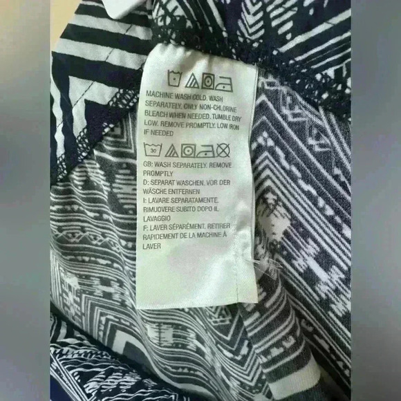 Susan Graver Printed Liquid Knit Maxi Skirt w/ Slit Size LP - Picture 5 of 7